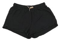 Antracitové teplákové kraťasy H&M