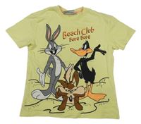 Žluté tričko s Bugs Bunnym a kamarády 