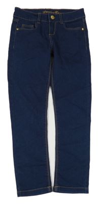 Tmavomodré lehké rifle Denim Co. 