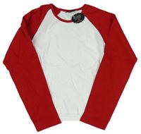 Bílo-červené triko humbugz