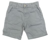 Šedé chino plátěné kraťasy Matalan