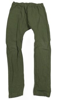 Khaki turecké legíny Next