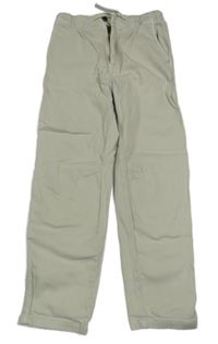 Světlešedé chino rifle ZARA