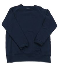 Tmavomodrá teplá mikina Next