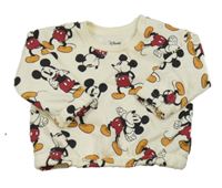 Smetanová mikina s Mickey PRIMARK