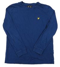 Tmavomodré pyžamové triko s nášivkou LYLE&SCOTT
