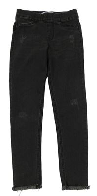 Antracitové džegíny s prošoupáním Denim Co.