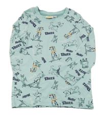 Světlemodré triko se psy Kids