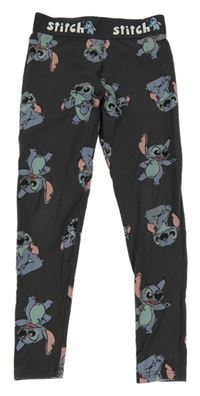 Antracitové legíny se Stitchem Primark