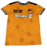 Oranžové sportovní tričko s potiskem - Dragon Ball Z