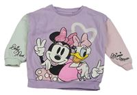 Lila mikina s Minnie a Daisy Disney