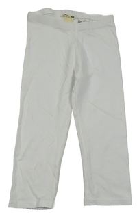 Bílé crop legíny H&M