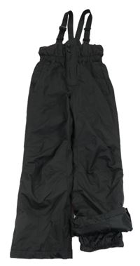 Černé funkční oteplovačky s kšandami Etirel