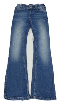 Modré bootcut rifle H&M