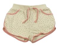 Béžové puntíkaté kraťasy Matalan