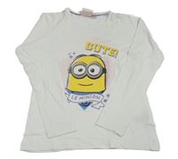 Bílé triko s Mimoněm 