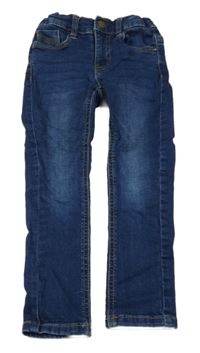 Tmavomodré skinny rifle z. Gemo