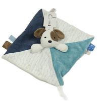 Nové - Bílo-modrý capáček s pejskem 