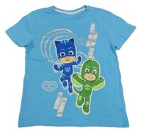Světlemodré tričko - PJ masks 