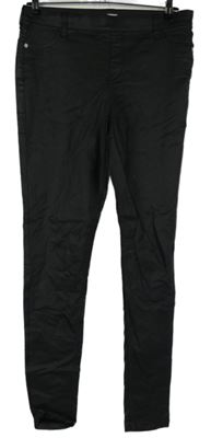 Dámské černé koženkové tregíny F&F