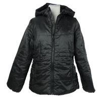 Dámská černá šusťáková zateplená bunda s kapucí Anthology 