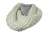 Dámský smetanový pletený nákrčník 