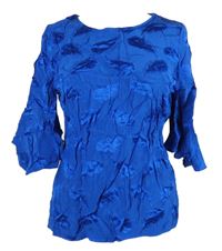 Dámská safírová vzorovaná halenka M&Co