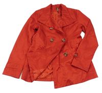 Červená šusťáková jarní bunda