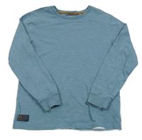 Modré triko s nášivkou Next