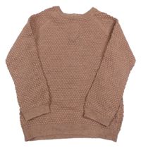 Starorůžový svetr H&M