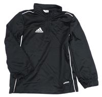 Černé sportovní funkční triko Adidas