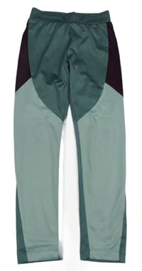 Zeleno-fialové sportovní legíny Topolino