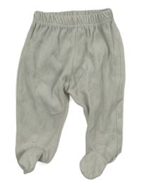 Šedé sametové polodupky C&A