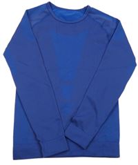 Modré thermo triko crivit