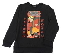 Černá mikina s potiskem - NARUTO 