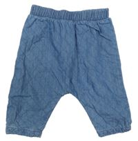 Modré prošívané podšité rifle Next