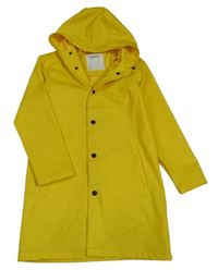 Žlutý nepromokavý kabát s kapucí Lupilu