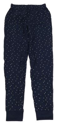 Tmavomodré pyžamové kalhoty s hvězdičkami C&A