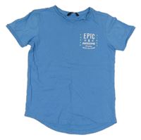 Modré tričko s nápisem George 