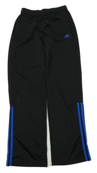 Černé sportovní kalhoty s logem Adidas