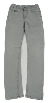 Šedé skinny fit rifle H&M