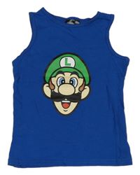 Safírové tílko s Luigim 