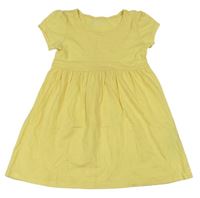 Žluté bavlněné šaty Primark