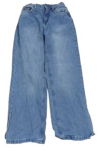 Modré wide leg rifle Select