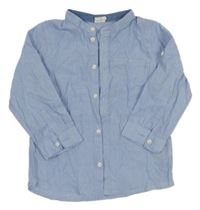 Modrá pruhovaná košile H&M