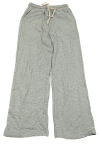 Nové - Šedé melírované tepláky