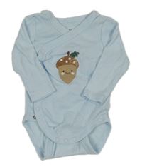 Světlemodré zavinovací body s žaludem Lupilu