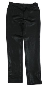 Černé lesklé tregíny River Island