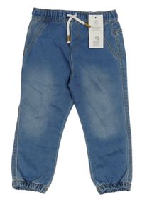Nové -Modré skinny rifle F&F