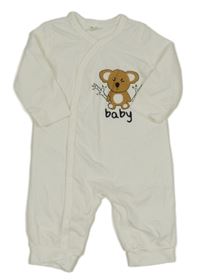 Bílý overal s koalou shein